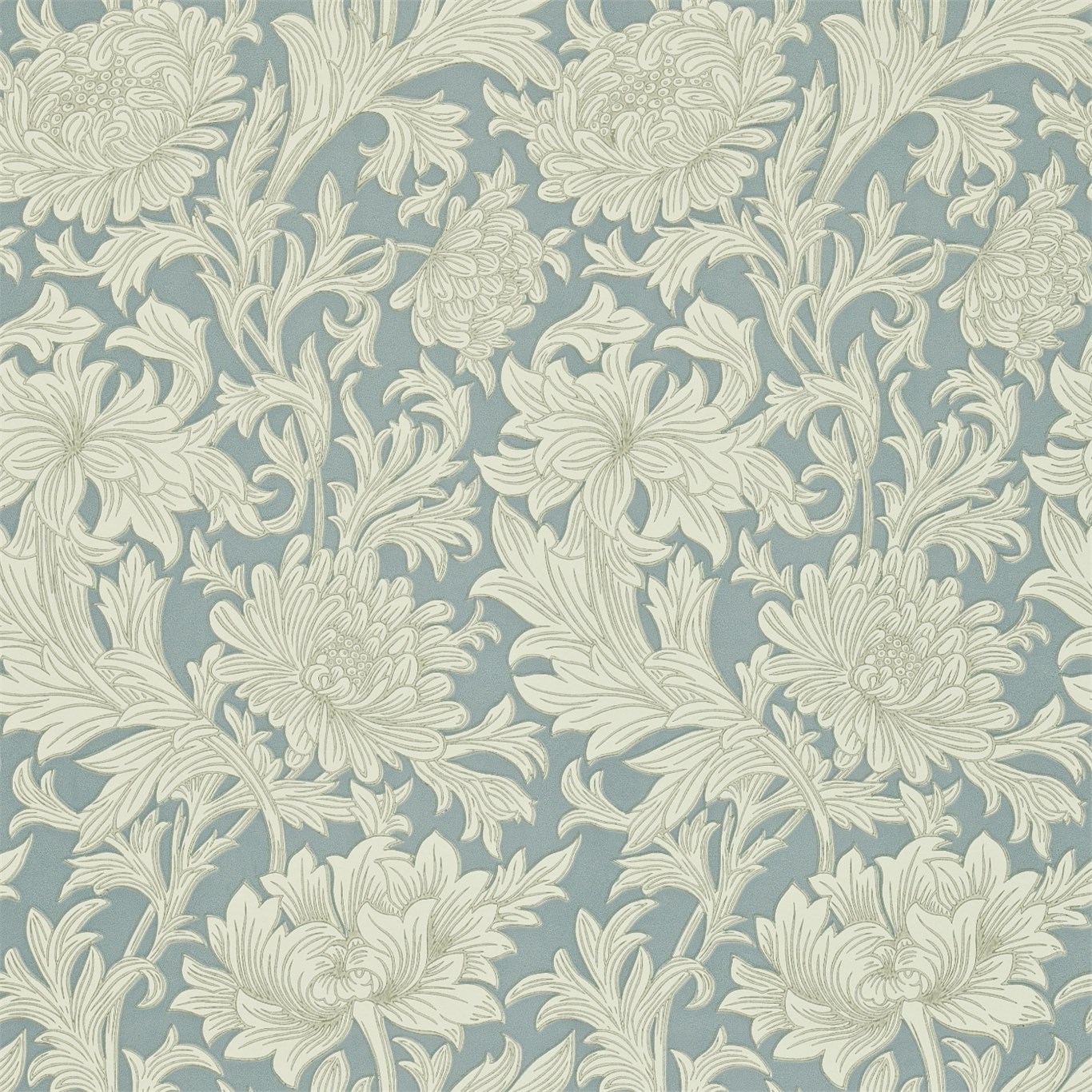 Обои Morris Compendium II Chrysanthemum Toile 210415